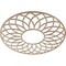 Ekena Millwork Cannes Wood Fretwork Pierced Ceiling Medallion, Red Oak, 40"OD x 13 5/8"ID x 3/8"T CMWP40X40X0375CNRO - alternate 3